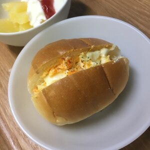 ロールパンで たまごサンド レシピ 作り方 By メリッコ 楽天レシピ